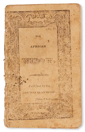 (SLAVERY AND ABOLITION--JUVENILE.) RICHMOND, LEIGH. The African Widow.